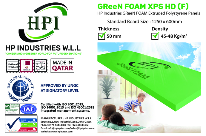 GReeN FOAM HD (F), Thermal Insulation for Floor
